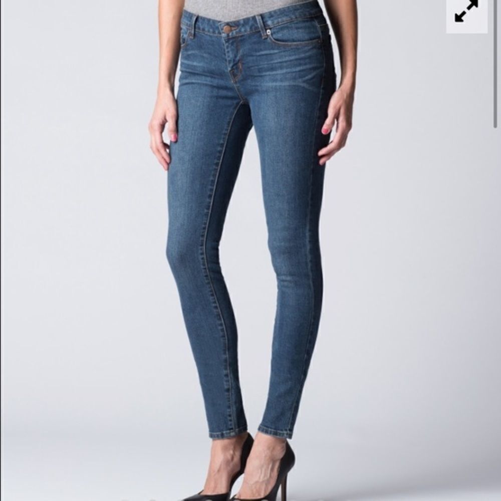 DSTLD Classic Blue Denim Skinny Jeans